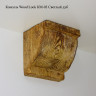 Декоративная консоль для балок Wood Look КМ-03 Светлый Дуб