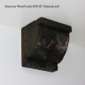 Декоративная консоль для балок Wood Look КМ-03 Темный дуб