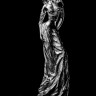 Декоративная статуя Танцовщица Decorus ST-011 (серебро)