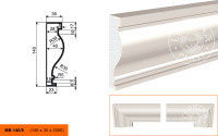 Молдинг Lepninaplast МВ-140/8