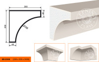 Карниз Lepninaplast КВ-200/8