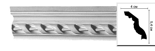 Гибкий потолочный карниз Decomaster 95081 FLEXIBLE