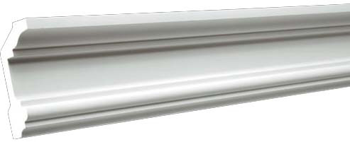 Гибкий потолочный плинтус Европласт 1.50.121