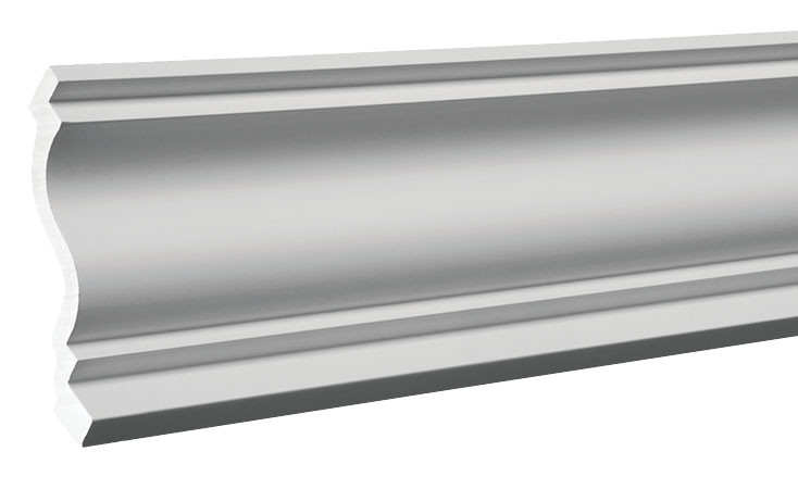 Гибкий потолочный плинтус Европласт 1.50.126