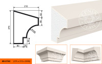 Карниз Lepninaplast КВ-275/2