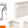 Карниз Lepninaplast КВ-285/1