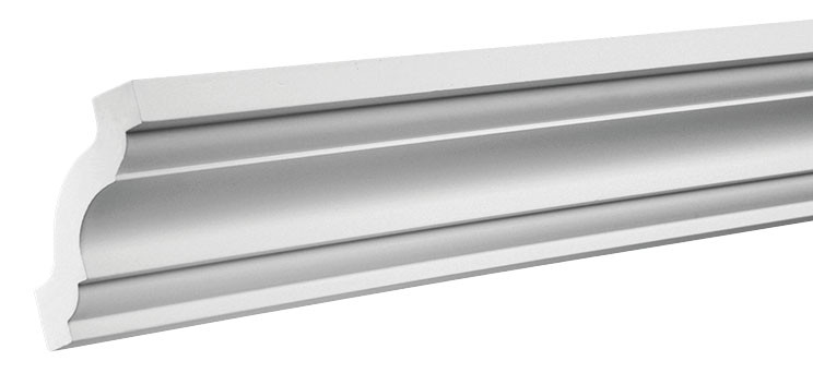 Гибкий потолочный плинтус Европласт 1.50.141