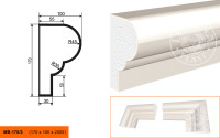 Молдинг Lepninaplast МВ-170/3