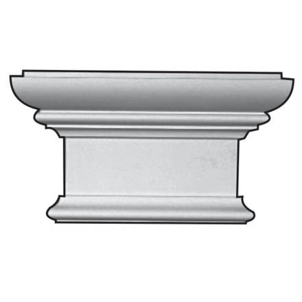 Капитель пилястры Decomaster DK 82231A