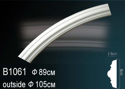 Круговой молдинг Perfect B1061