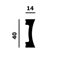 Молдинг Perfect Plus P217-2800