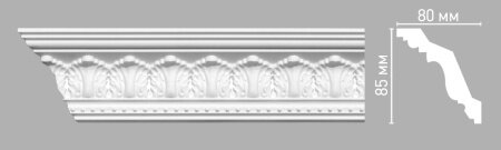 Потолочный карниз Decomaster 95024