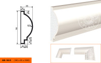 Молдинг Lepninaplast МВ-180/6