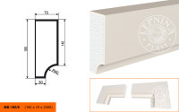 Молдинг Lepninaplast МВ-180/8