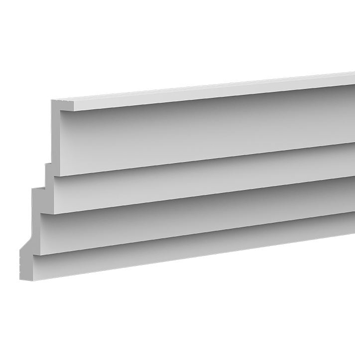 Плинтус потолочный полиуретановый Европласт 6.50.241