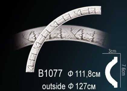 Круговой молдинг Perfect B1077