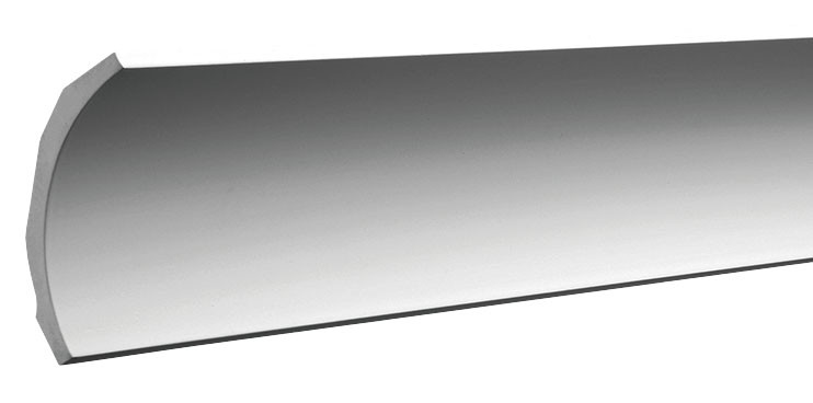 Гибкий потолочный плинтус Европласт 1.50.165