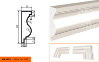 Молдинг Lepninaplast МВ-200/5