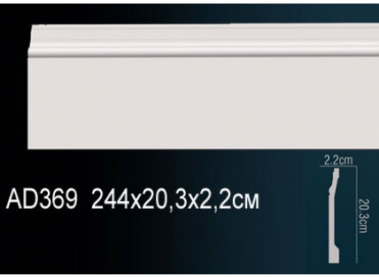 Напольный плинтус Perfect AD369