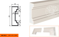 Молдинг Lepninaplast МВ-200/6