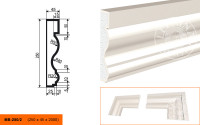 Молдинг Lepninaplast МВ-250/2