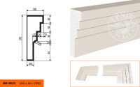 Молдинг Lepninaplast МВ-250/6
