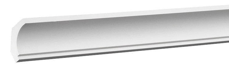 Плинтус потолочный полиуретановый Европласт 1.50.157