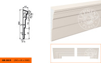 Молдинг Lepninaplast МВ-250/8