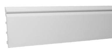 Полиуретановый напольный плинтус Европласт 6.53.110