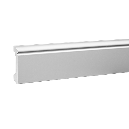 Полиуретановый напольный плинтус Европласт 1.53.112