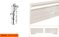 Молдинг Lepninaplast МВ-300/2