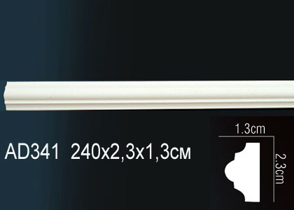 Гибкий молдинг Perfect AD341F